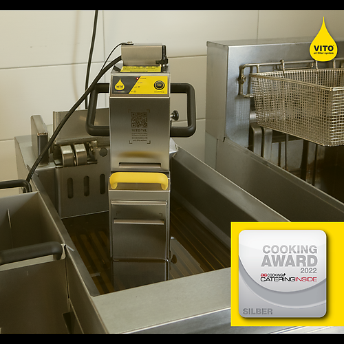 VITO VL frying oil filter wins Cooking Award 2022