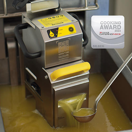 VITO VM frying oil filter in oil